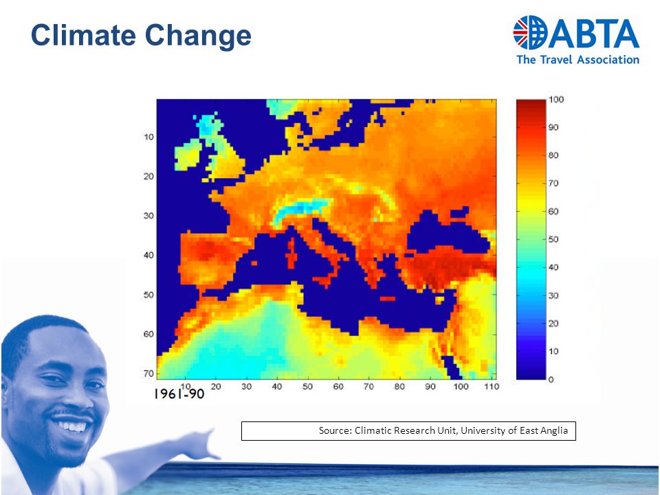 Climate Change Source: Climatic Research Unit, University of East Anglia