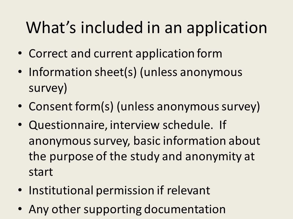 Dissertation Questionnaire Structure