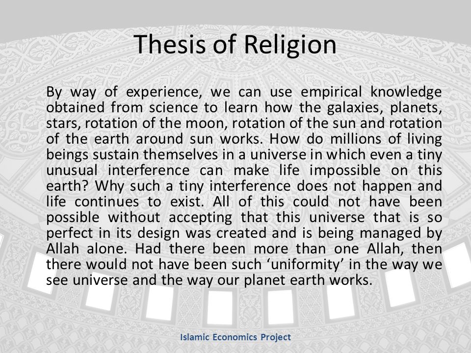 good thesis statement on religion good thesis statement on religion