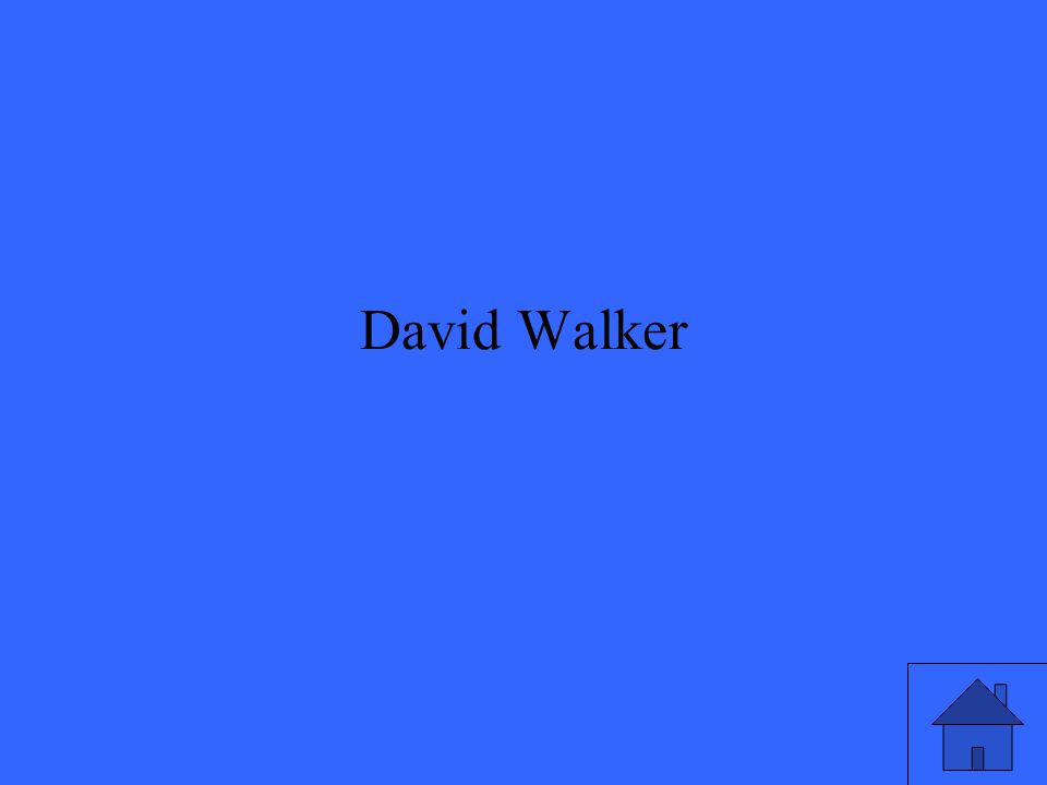 David Walker
