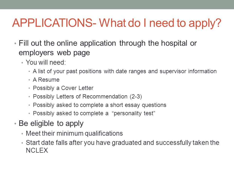 online application cover letters