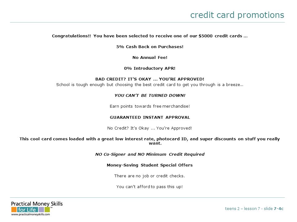 credit card promotions Congratulations!.