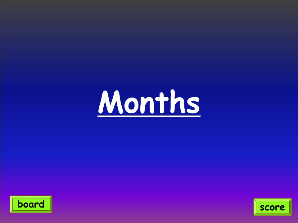 Months score board