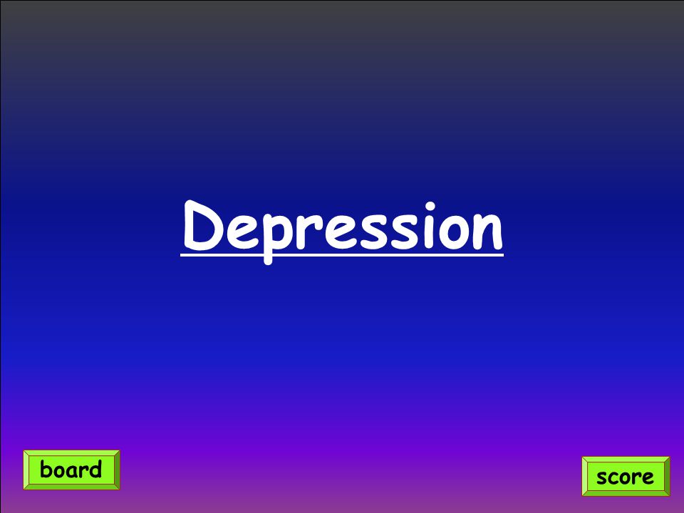 Depression score board