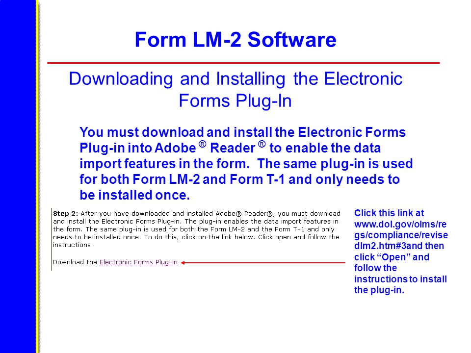 u s department of labor u s department of labor office of labor lm 2 form