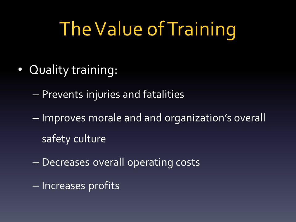 Safety Training Beyond the Basics Gary Williams Vice President – Training and Education G&G Risk Management Consultants, Inc.