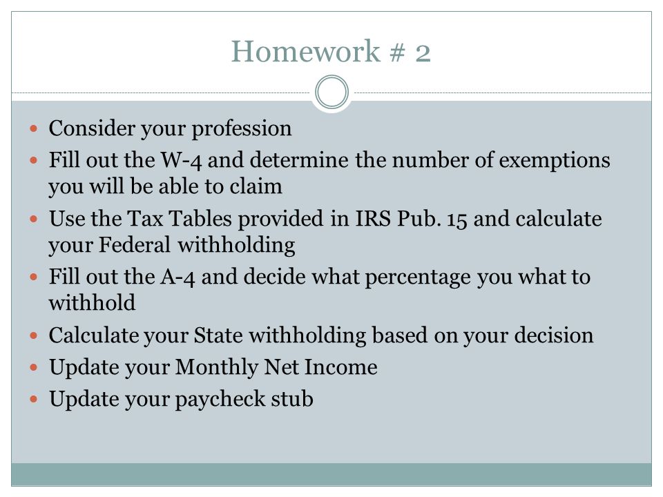 monthly tax withholding calculator