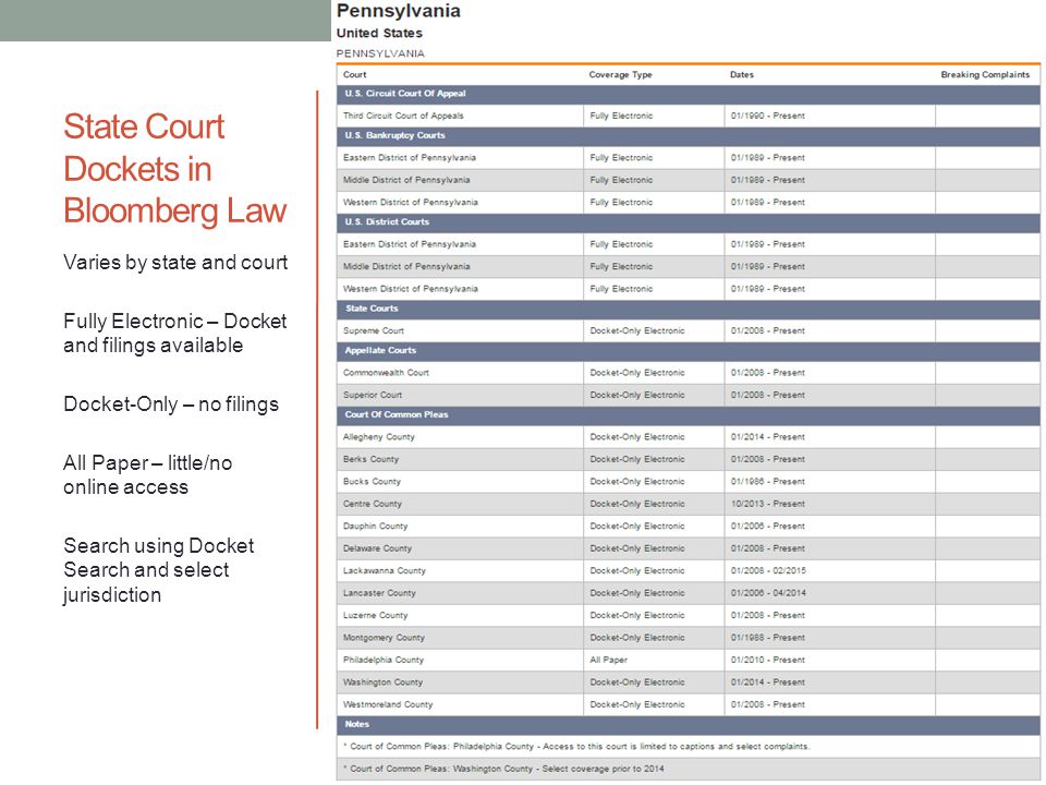 finding dockets and case filings legal research refresher lindsay allegheny county docket sheets