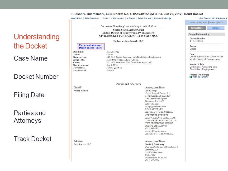 finding dockets and case filings legal research refresher lindsay allegheny county docket sheets