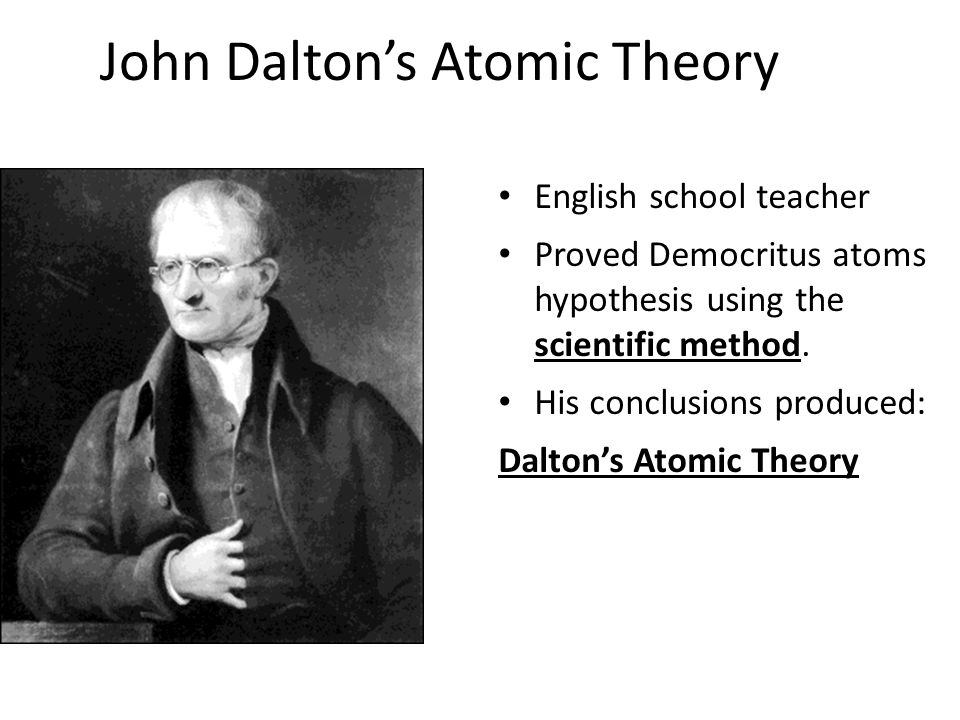 how john dalton came up with his atomic theory how john dalton came up with his atomic theory