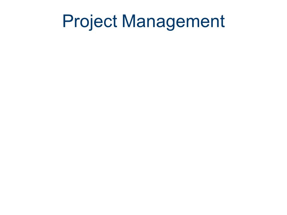 Portfolio Program Project Definition