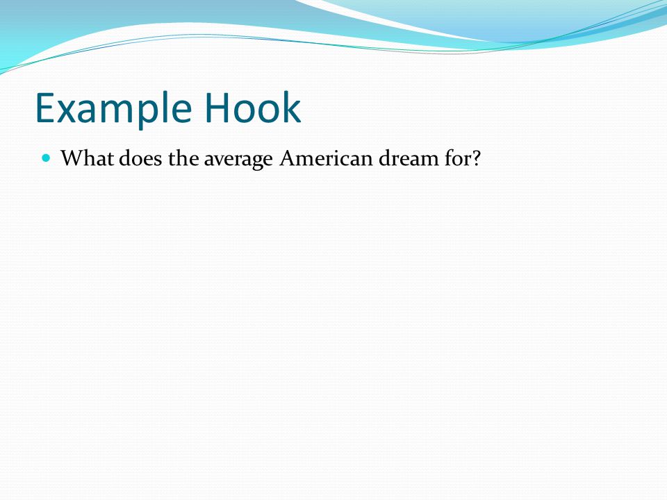 Essay About The American Dream