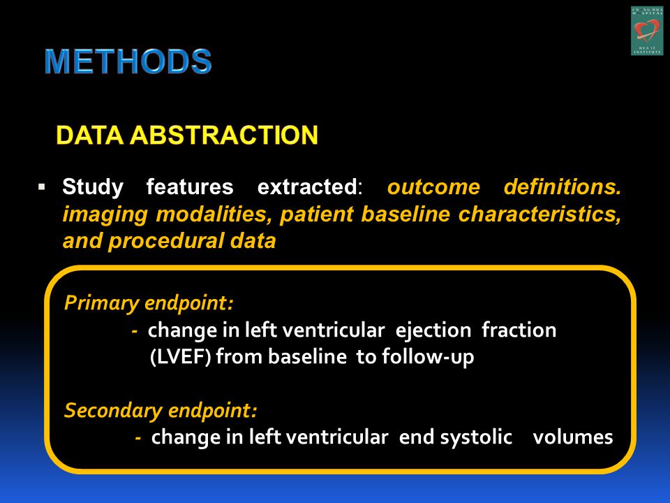 Study features extracted: outcome definitions.