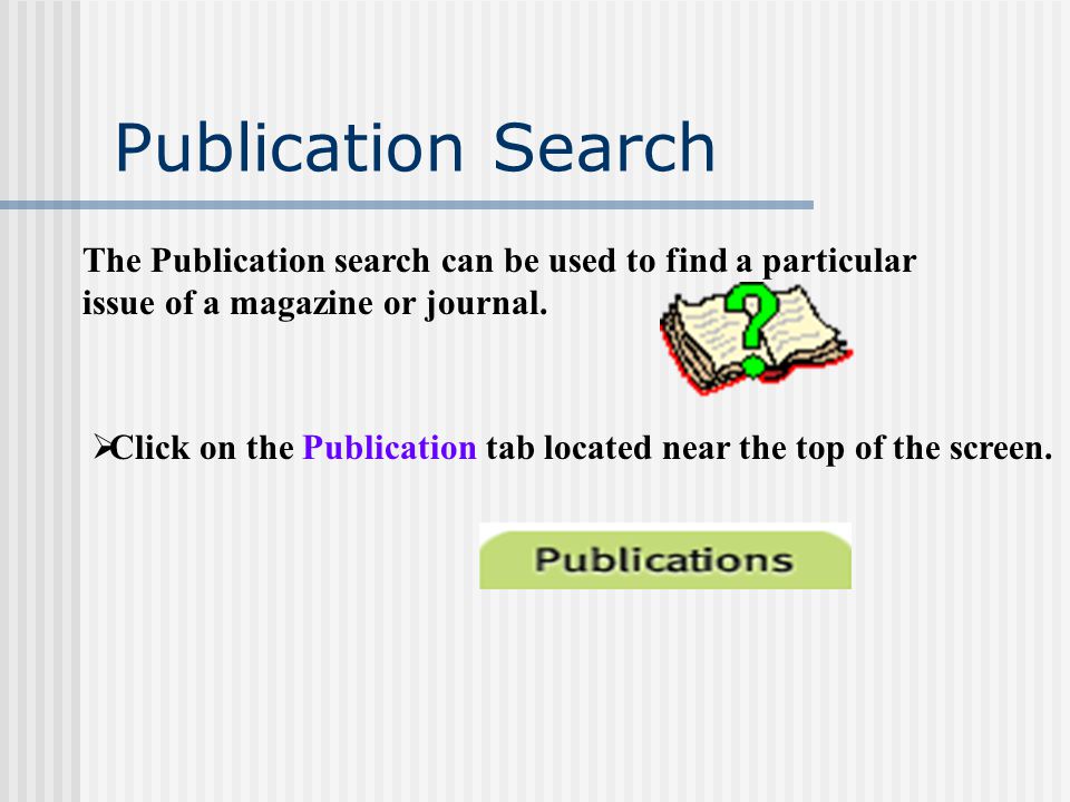 Topic Guide Search Click on the topic of your choice.