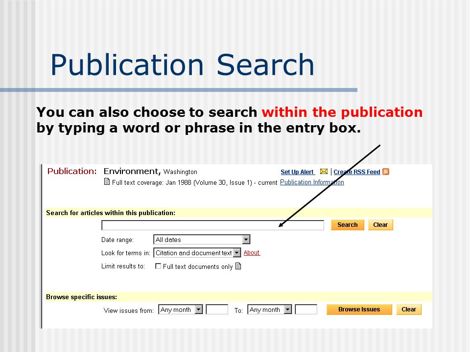 Publication Search Articles available in the October, 2007 issue of Environment.