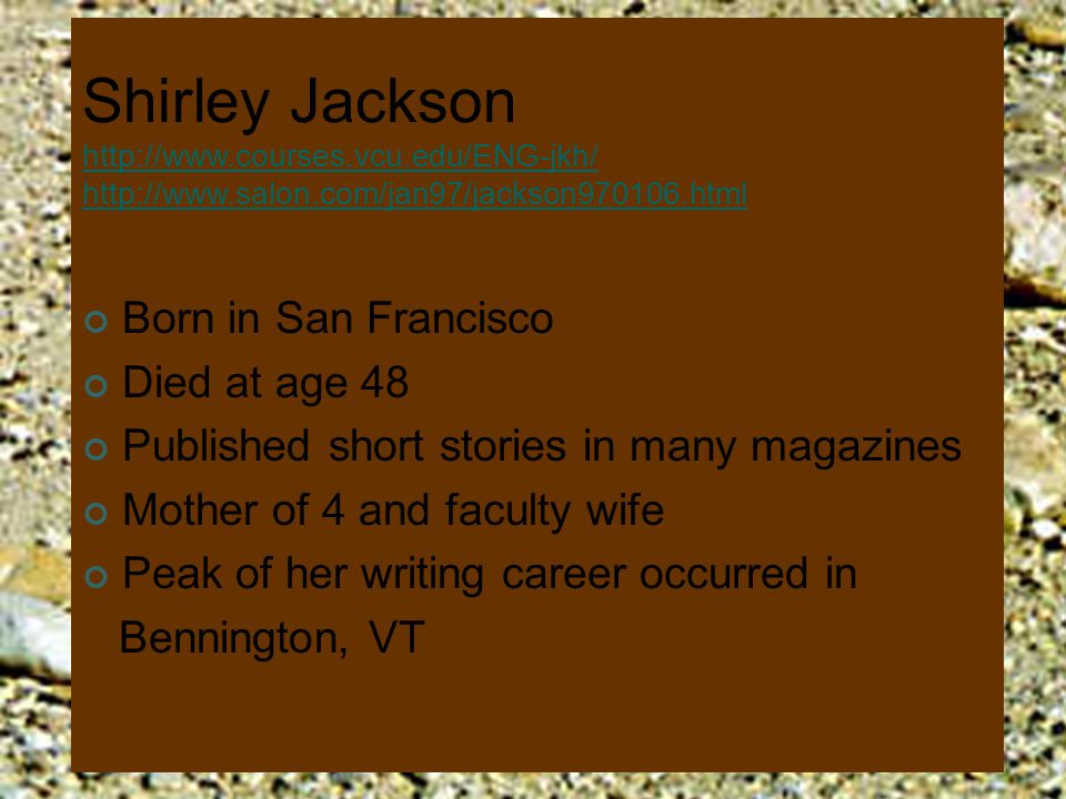 an analysis of shirley jacksons the lottery in stipulation related to durkheims ideologies an analysis of shirley jacksons the lottery in stipulation related to durkheims ideologies