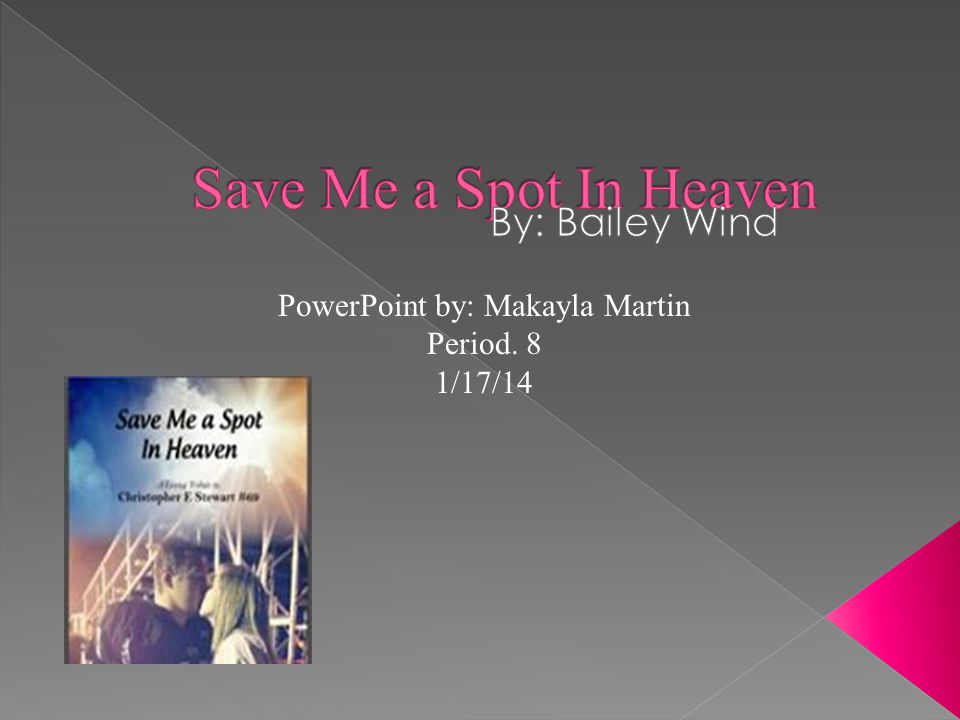 PowerPoint by: Makayla Martin Period. 8 1/17/14