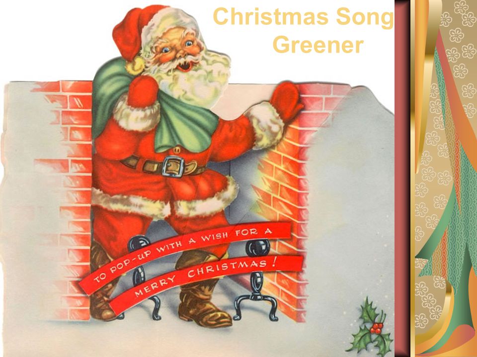 Christmas Song Greener