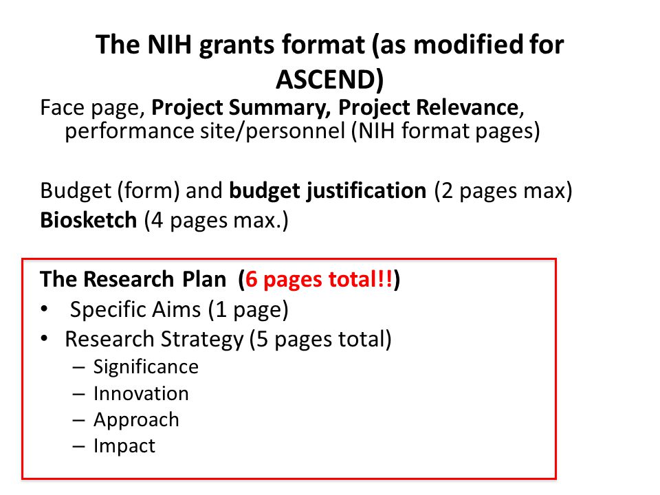 nih grant proposal format Sample completed phs 398 form for nih grants: mini-grant in years 01 and 02 additional inputs to spar proposal development websitepdf. nih grant proposal format Sample completed phs 398 form for nih grants: mini-grant in years 01 and 02 additional inputs to spar proposal development websitepdf.
