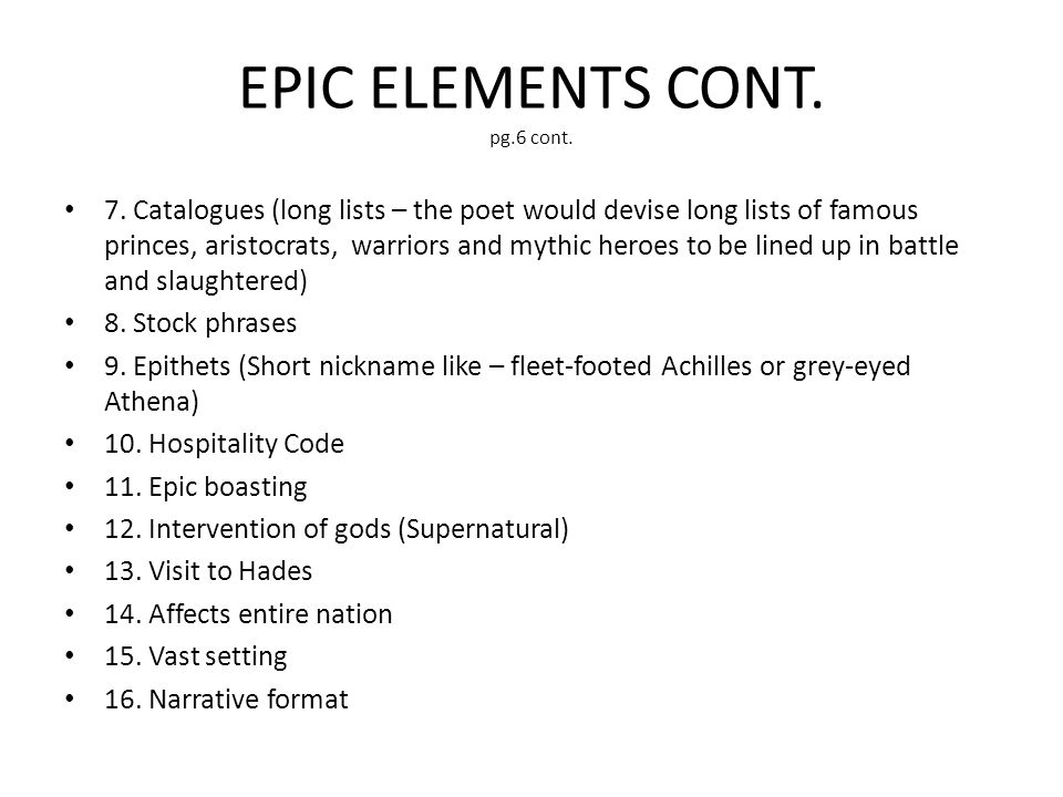 beowulf epic notes an epic is pg 1 sometimes called a heroic poem epic format