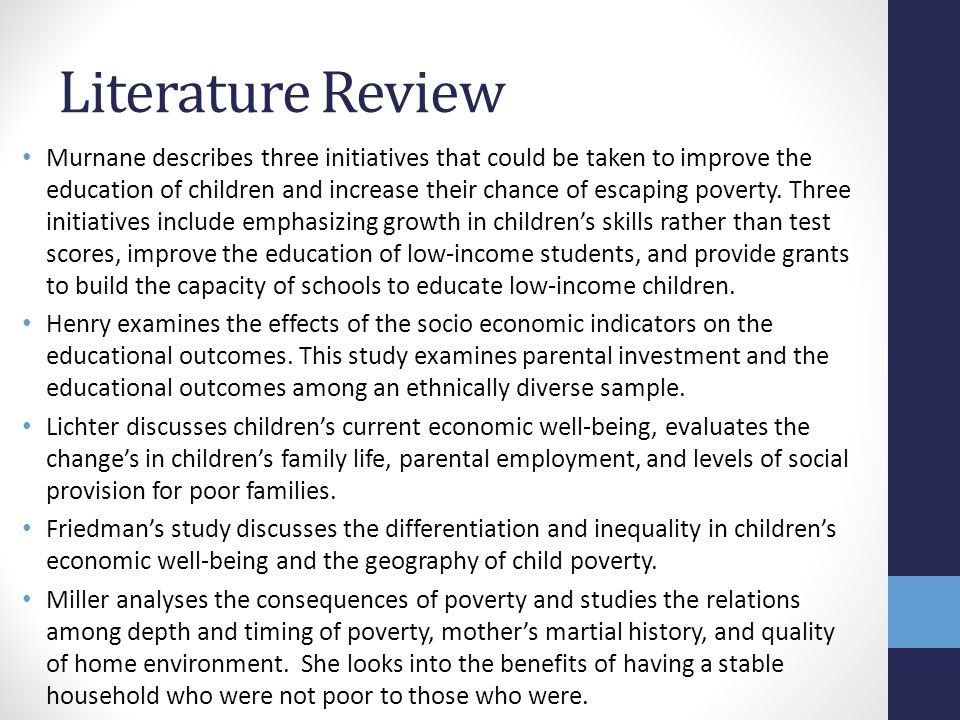 Literature review on poverty alleviation in nigeria