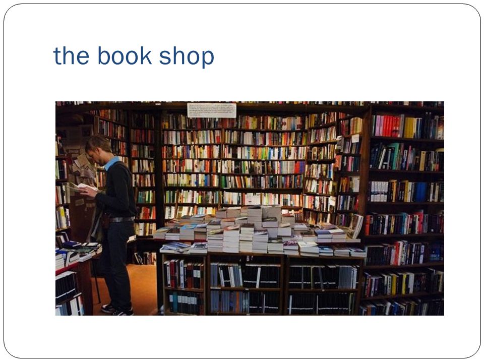 the book shop