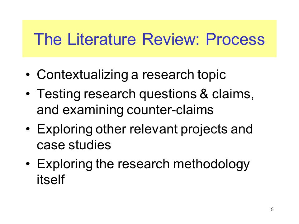 Thesis Review