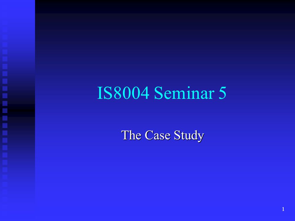 How to do case study presentation