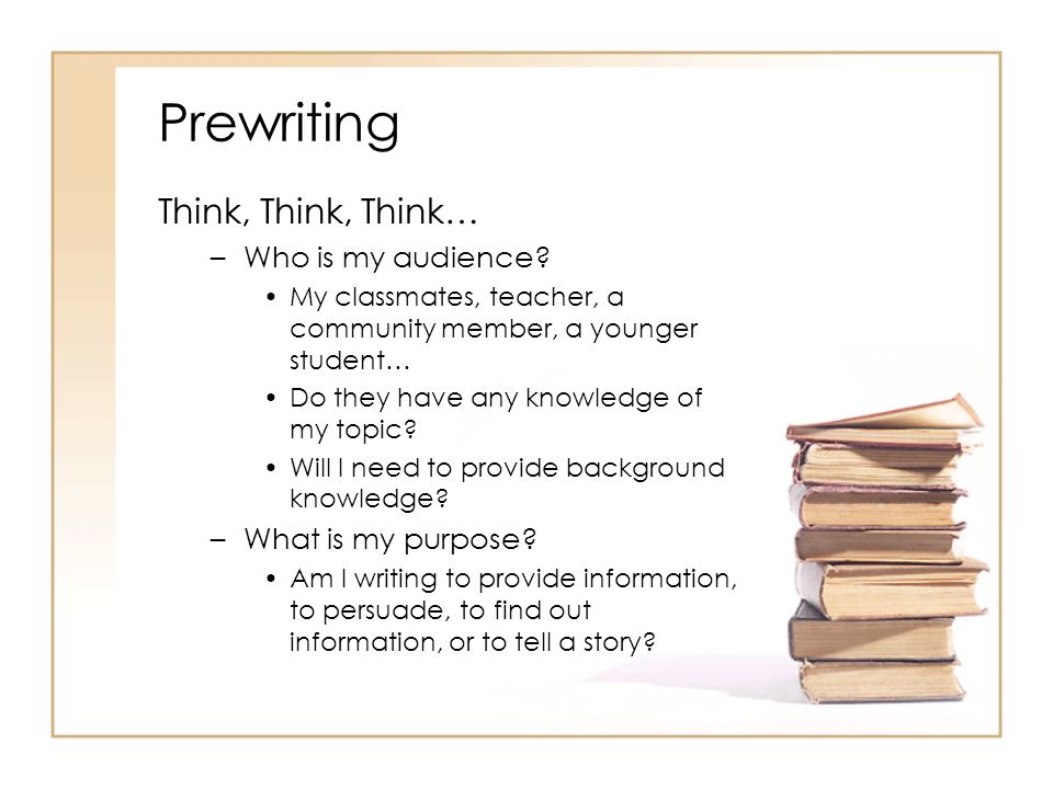 My Writing Process Essay