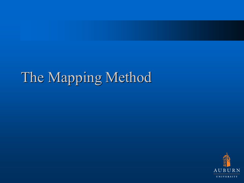 The Mapping Method
