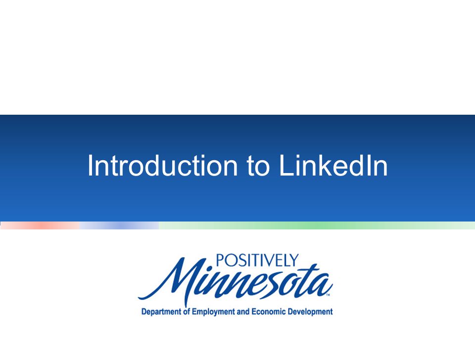 Introduction to LinkedIn