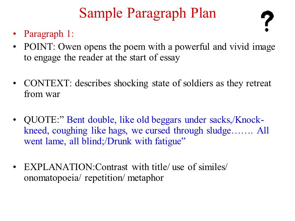 War poetry essay examples