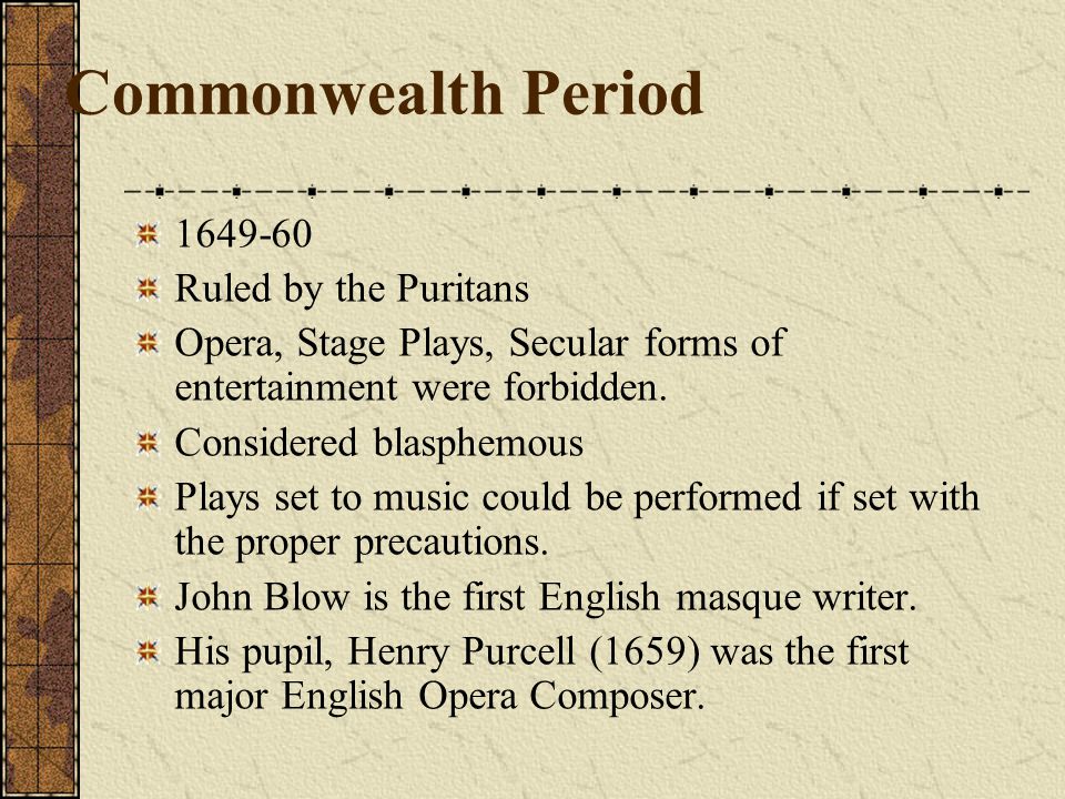 Opera in England James I (r.