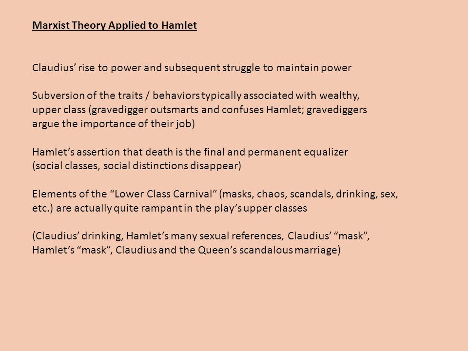 marxist hamlet essay marxist hamlet essay