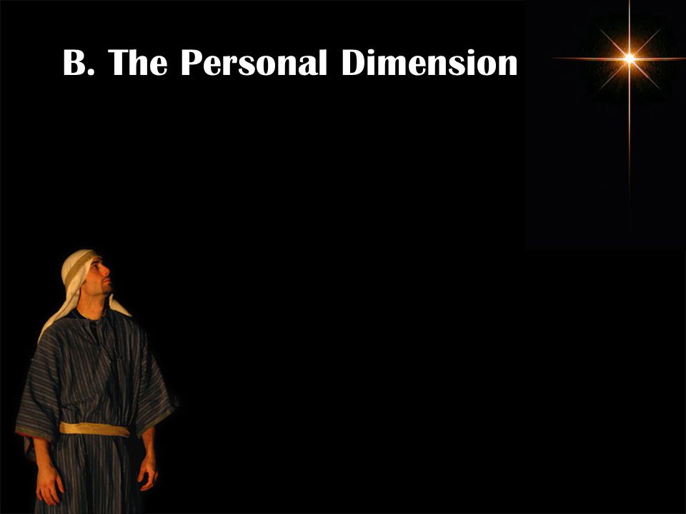 B. The Personal Dimension