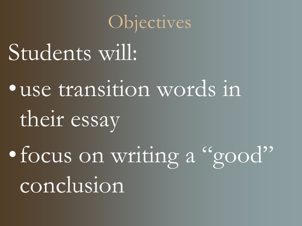 Good Words For Definition Essay