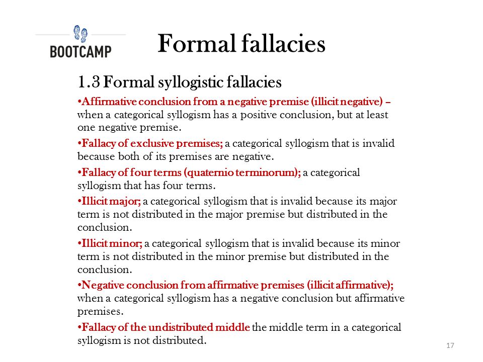 definition of fallacy essay The latin words non sequitur literally mean 'it does not follow' there is a divide between the premise and the conclusion, which results in something called a fallacy simply. definition of fallacy essay The latin words non sequitur literally mean 'it does not follow' there is a divide between the premise and the conclusion, which results in something called a fallacy simply.