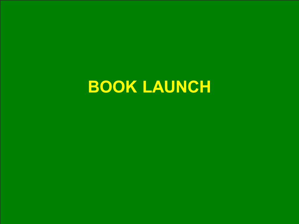 BOOK LAUNCH
