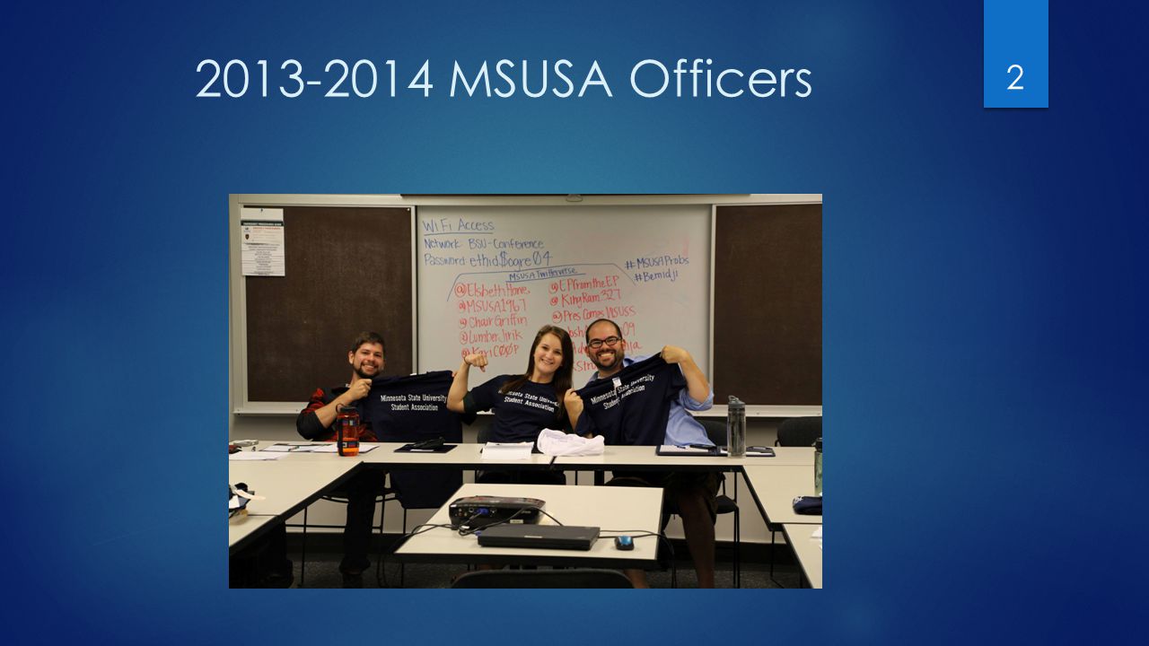 MSUSA Officers 2