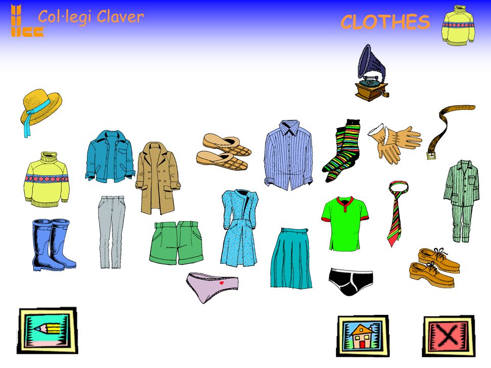 Col·legi Claver CLOTHES