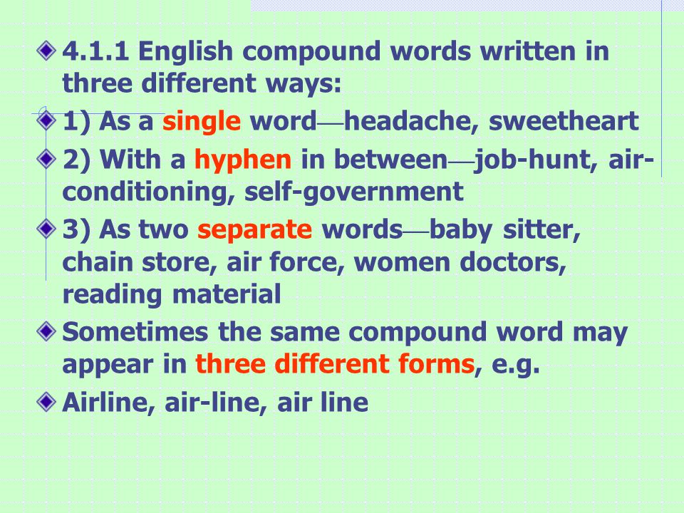 compound word formation in hindi The analysis of compounds in hindi and marathi two words within a sentence can form a compound if and only if there is syntactic compatibility. compound word formation in hindi The analysis of compounds in hindi and marathi two words within a sentence can form a compound if and only if there is syntactic compatibility.