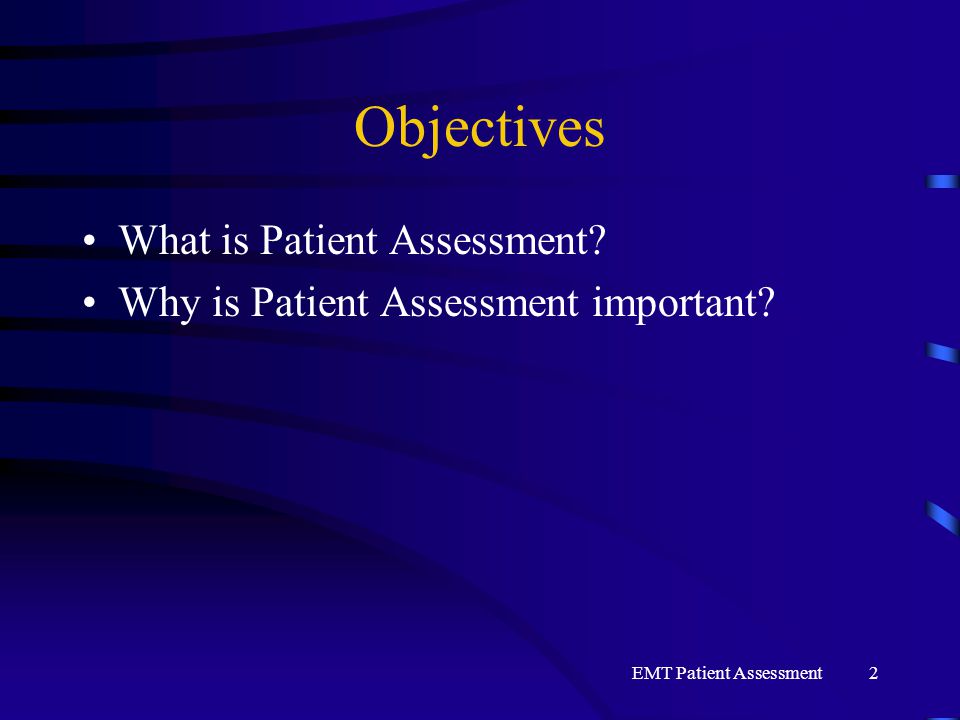 emt patient assessment