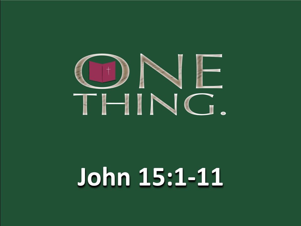 John 15:1-11
