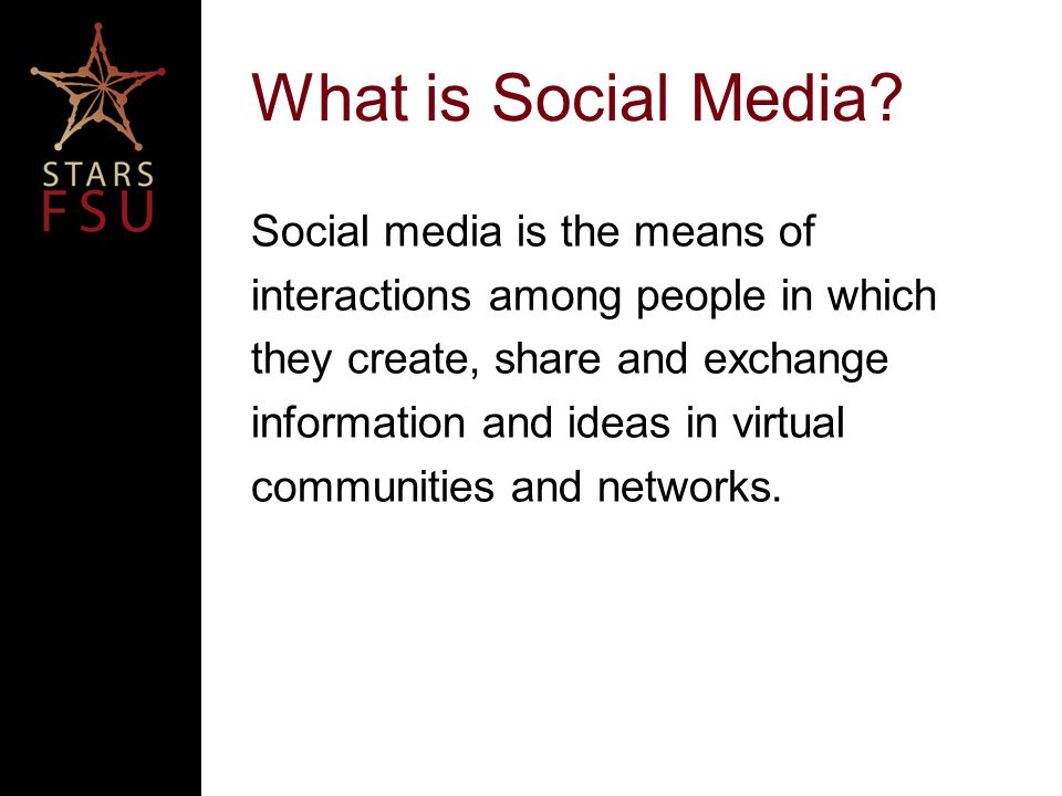 What is Social Media.