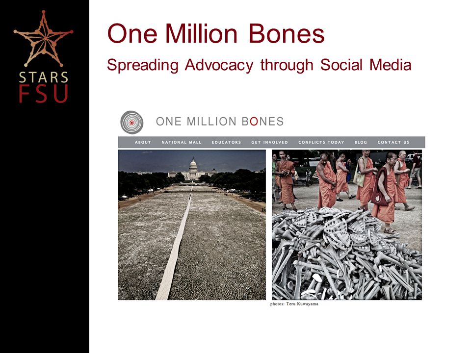 One Million Bones Spreading Advocacy through Social Media