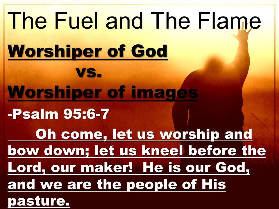 Worshiper of God vs. vs.