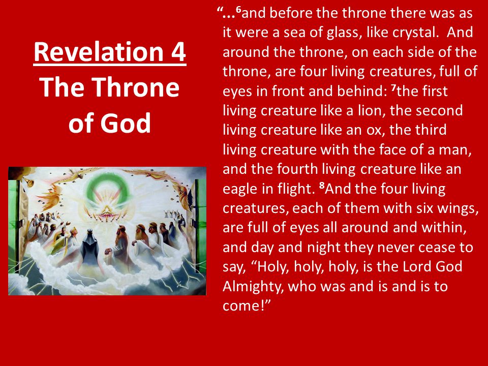 Revelation 4 The Throne of God ...
