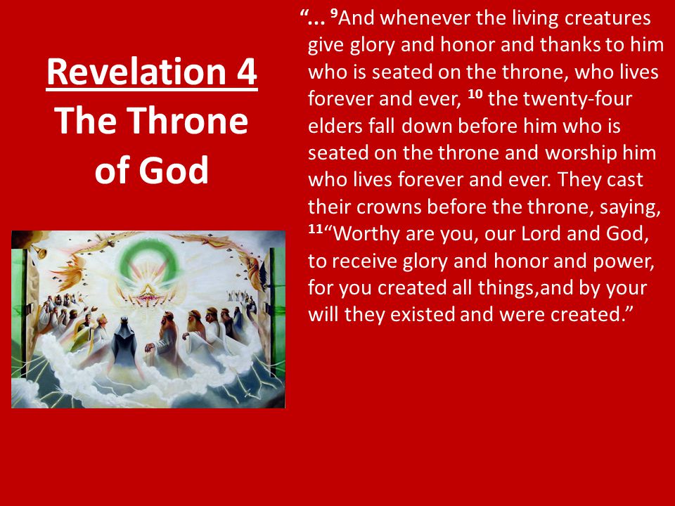 Revelation 4 The Throne of God ...