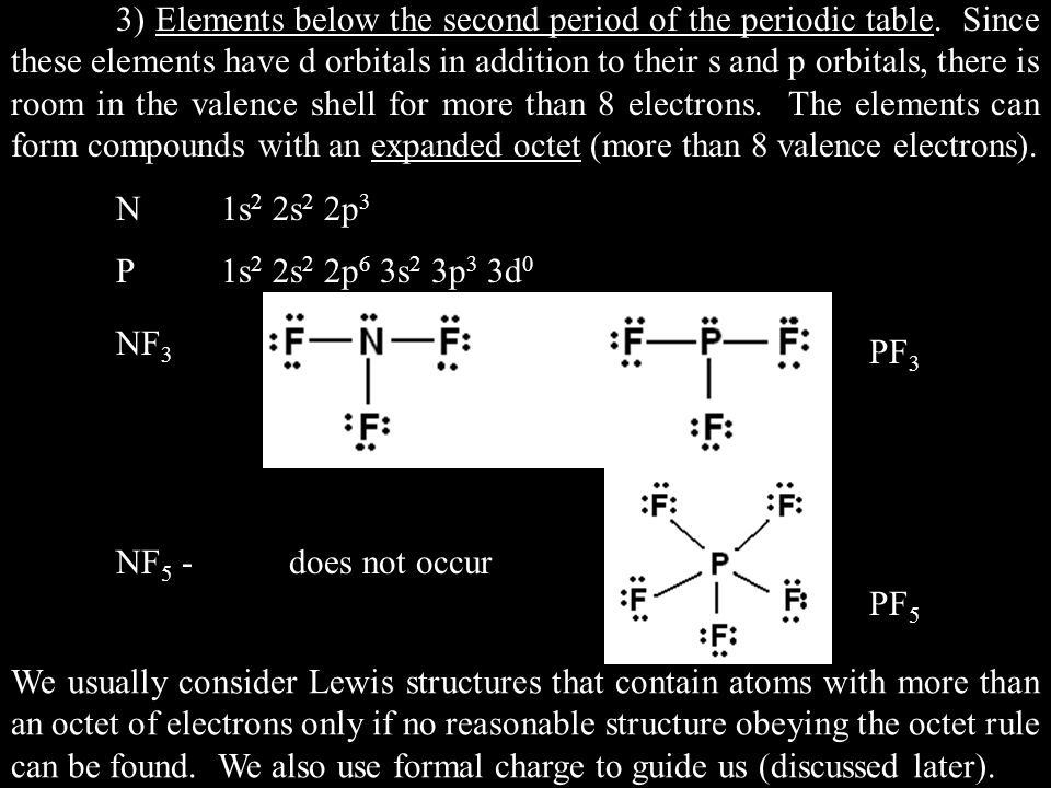 homework problems chapter 8 homework problems 4 6 18 20 21 22 how many of the following elements can form compounds with an expanded octet
