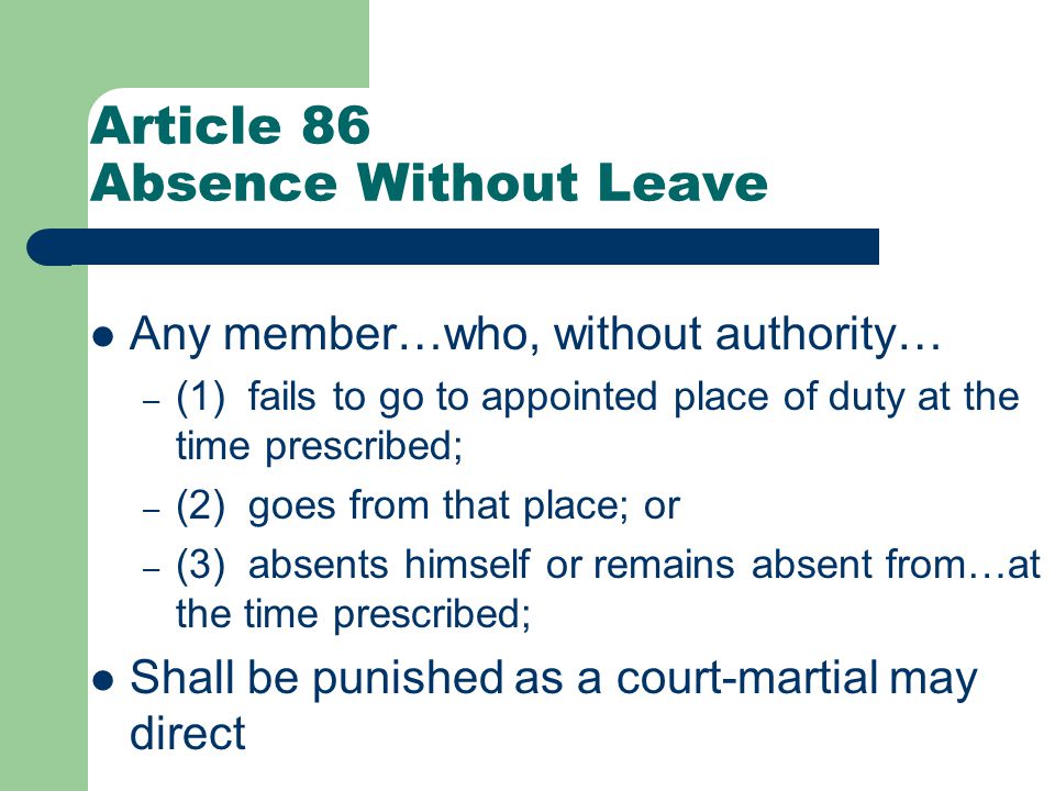 appointed place of duty appointed place of duty
